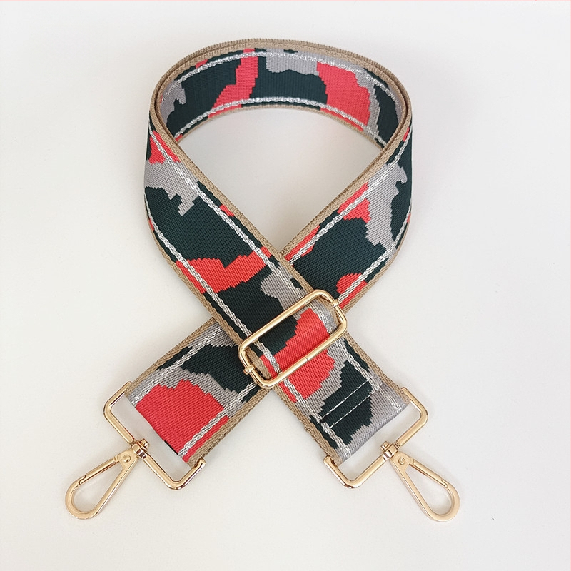 Полиестерна презрамка за чанти Langrong, райета, износоустойчива, намалява натоварването, лято 2024