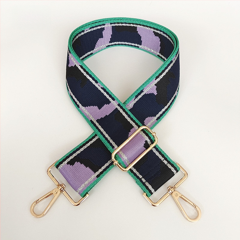 Полиестерна презрамка за чанти Langrong, райета, износоустойчива, намалява натоварването, лято 2024