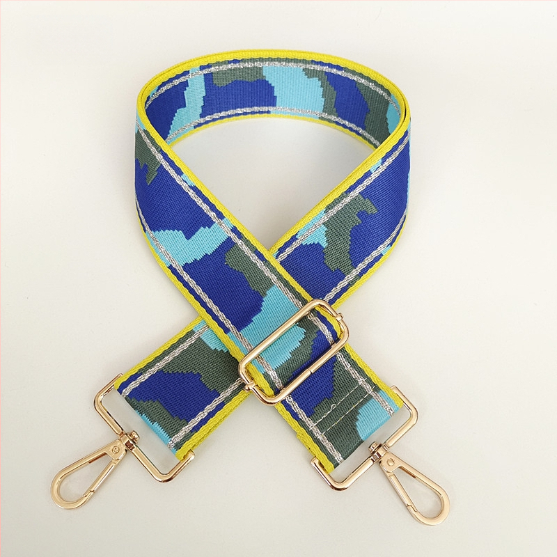 Полиестерна презрамка за чанти Langrong, райета, износоустойчива, намалява натоварването, лято 2024