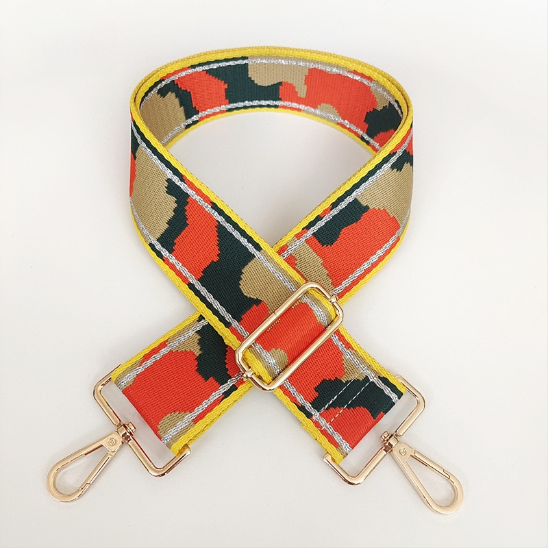 Полиестерна презрамка за чанти Langrong, райета, износоустойчива, намалява натоварването, лято 2024