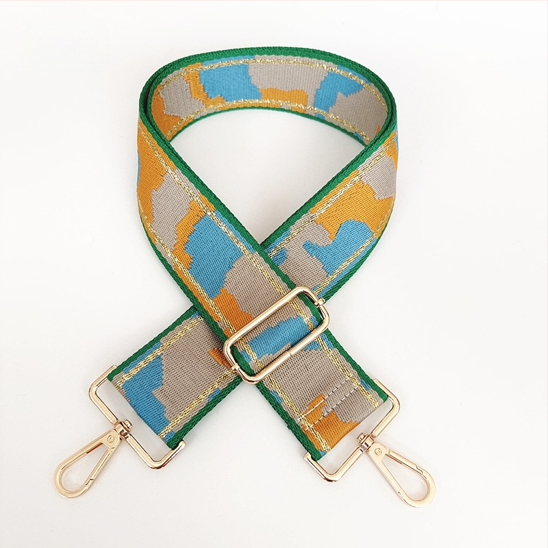 Полиестерна презрамка за чанти Langrong, райета, износоустойчива, намалява натоварването, лято 2024