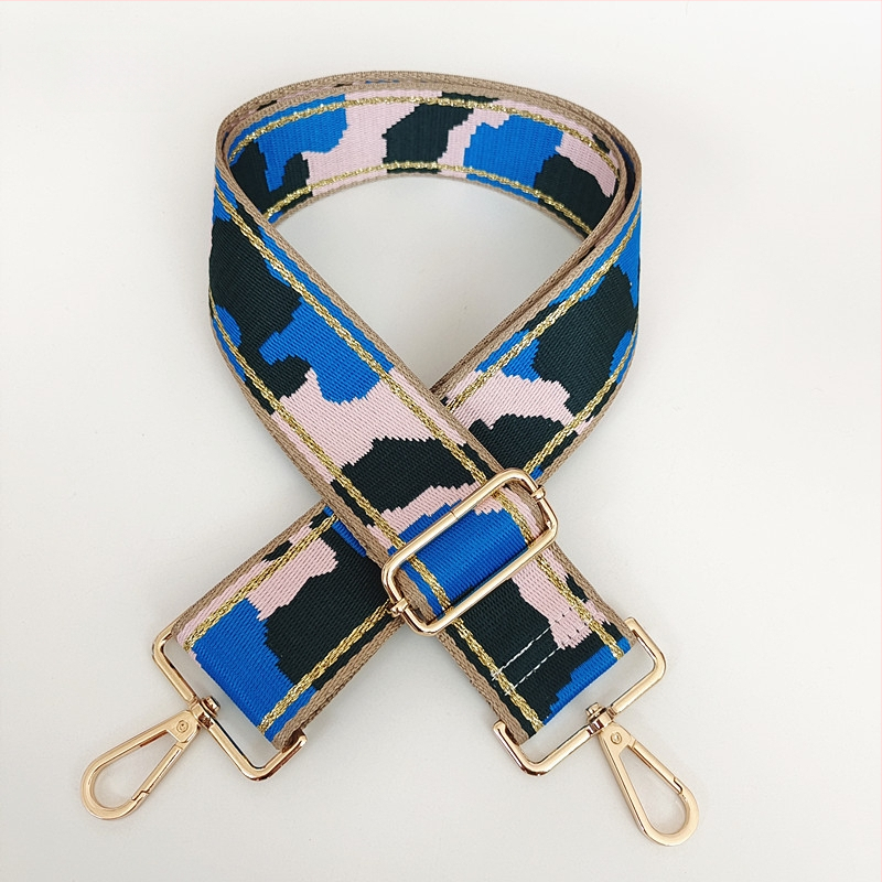 Полиестерна презрамка за чанти Langrong, райета, износоустойчива, намалява натоварването, лято 2024