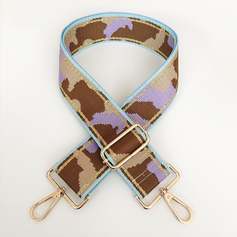 Полиестерна презрамка за чанти Langrong, райета, износоустойчива, намалява натоварването, лято 2024