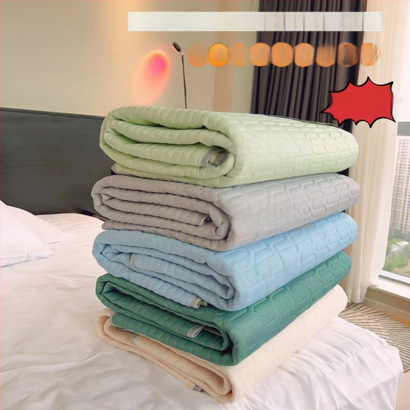 Σετ τριών τεμαχίων στρώματος από φυσικό λατέξ, αναδιπλούμενο, περιεκτικότητα λατέξ >90%, ύφανση με εκτύπωση