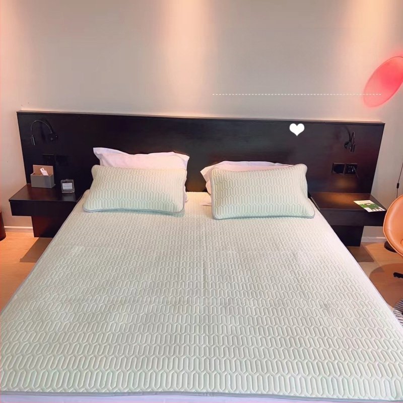 Σετ τριών τεμαχίων στρώματος από φυσικό λατέξ, αναδιπλούμενο, περιεκτικότητα λατέξ >90%, ύφανση με εκτύπωση