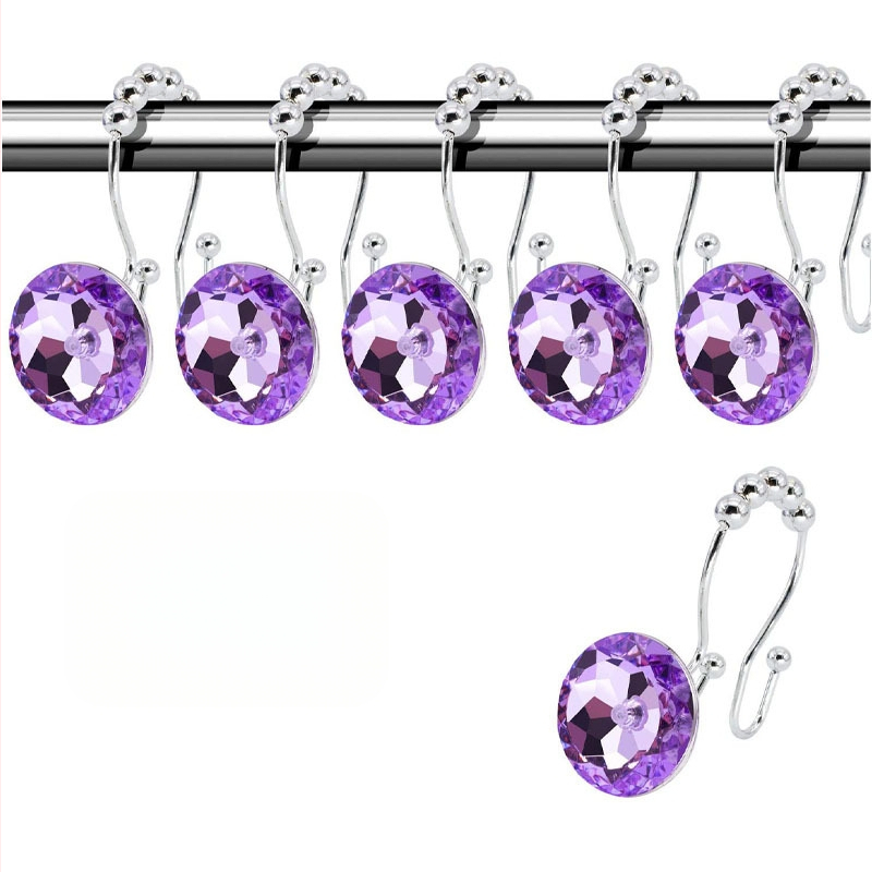 Ming Crown nerūsējošā tērauda divkāršais aizkaru āķis, mūsdienīgs minimālisks stils