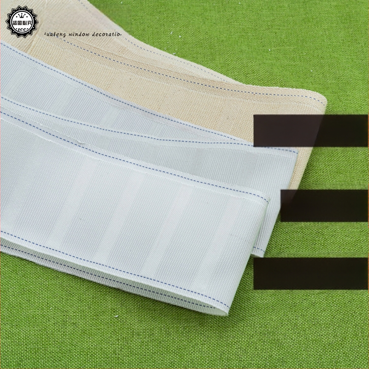 Užuolaidų kabliukų juostelė iš Huafeng Window Decorations namų tekstilėms