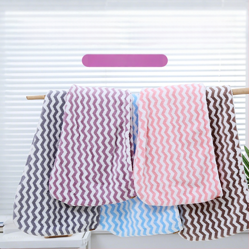 Шапка за сушене на коса от коралов флис (warp-knit), за възрастни, водопоглъщаща, 150D нишка, тегло 50–79 g, бродиране и жакард