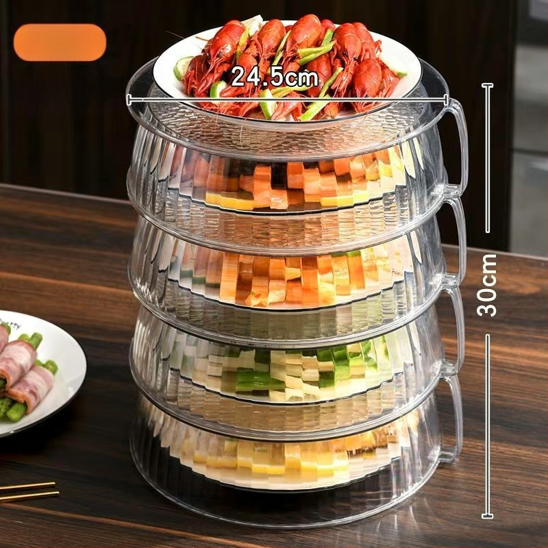 Daugių sluoksnių PET virtuvės laikymo sprendimas su izoliacija ir dulkių apsauga, skirtas daržovėms ir likučiams