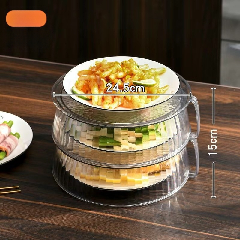 Daugių sluoksnių PET virtuvės laikymo sprendimas su izoliacija ir dulkių apsauga, skirtas daržovėms ir likučiams