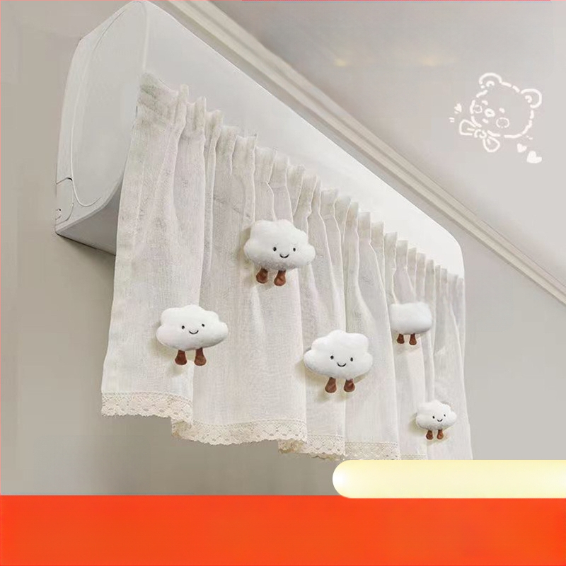 Калъф за климатик - Kimhome, памук и лен, прост стил