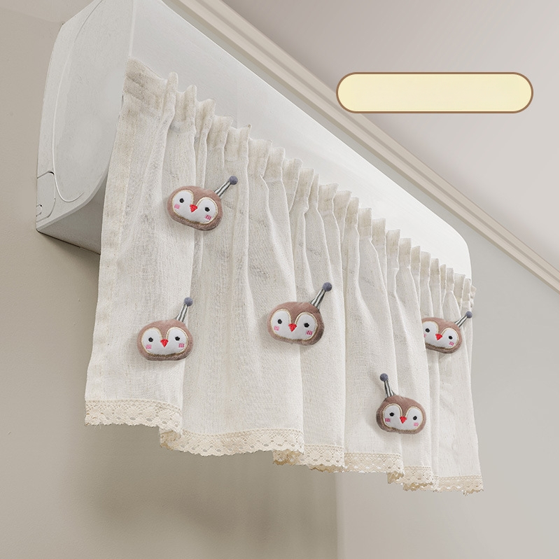 Калъф за климатик - Kimhome, памук и лен, прост стил