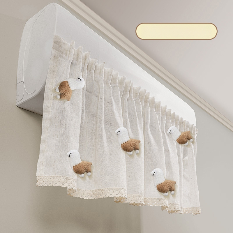 Калъф за климатик - Kimhome, памук и лен, прост стил