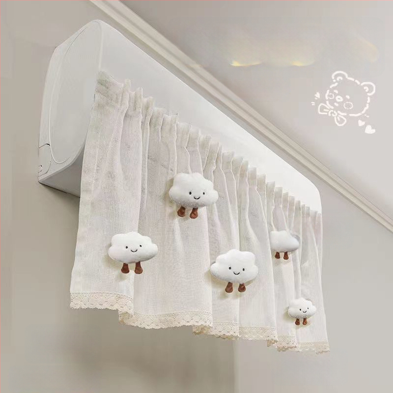 Калъф за климатик - Kimhome, памук и лен, прост стил