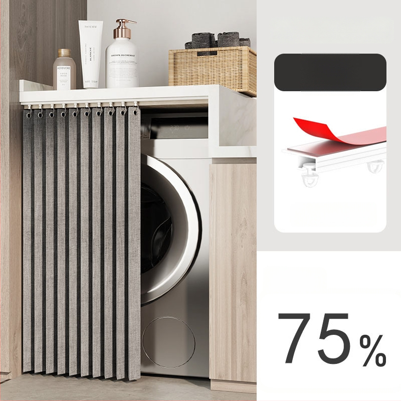 Капак за пералня – полиестер, Pu Bath, модерен минималистичен стил, покривка за прах/диван/климатик