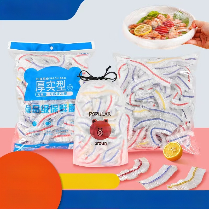 Vienkartiniai PE maisto plėvelės dangteliai – anti-odor, maisto kokybė, izoliacija ir dulkių apsauga, vaisiams ir daržovėms, 2023