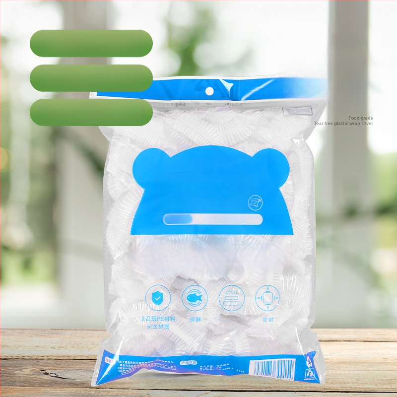 Vienkartiniai PE maisto plėvelės dangteliai – anti-odor, maisto kokybė, izoliacija ir dulkių apsauga, vaisiams ir daržovėms, 2023