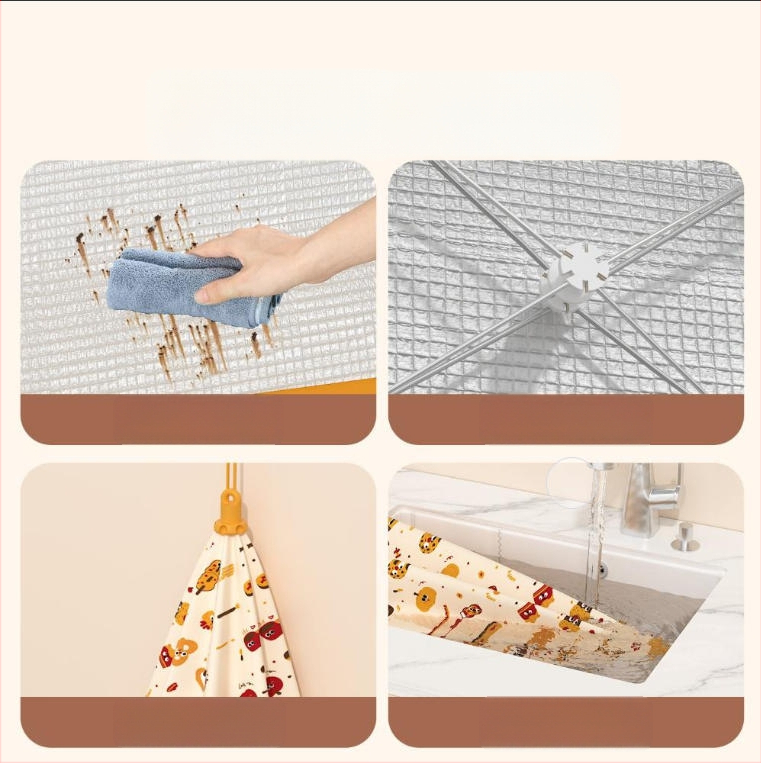 Θερμική κάλυψη φαγητού – Weile, πολυεστέρας, μοντέλο 2025, μόνωση και προστασία από σκόνη