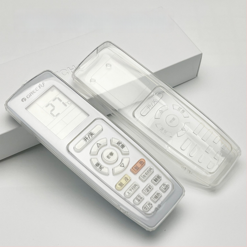 Gree oro kondicionieriaus nuotolinio valdymo gaubtas – silikonas, skaidrus, dulkėms atsparus, vandeniui atsparus, kritimams atsparus, universalus