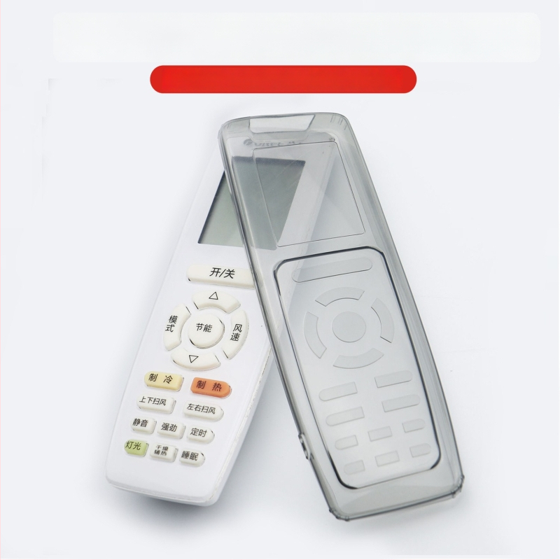 Gree oro kondicionieriaus nuotolinio valdymo gaubtas – silikonas, skaidrus, dulkėms atsparus, vandeniui atsparus, kritimams atsparus, universalus