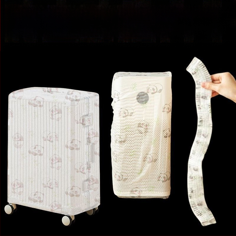 Κάλυμμα βαλίτσας κατά της σκόνης, καθολικό, μιας χρήσης από μη υφαντό ύφασμα, προστατευτικό κάλυμμα κατά υγρασίας και βροχής για ταξίδια