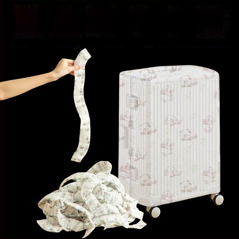 Κάλυμμα βαλίτσας κατά της σκόνης, καθολικό, μιας χρήσης από μη υφαντό ύφασμα, προστατευτικό κάλυμμα κατά υγρασίας και βροχής για ταξίδια