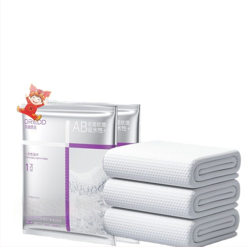 Jednokratni ručnik za kupanje Dr. eddie, od biljnog vlakna, toplog presovanja, upija 0–5 s.