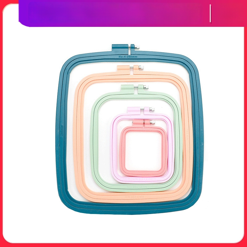 Kvadratinis siuvimo rėmas — kryžminio siuvimo rinkinys, ABS medžiaga, kilmė Zhejiang