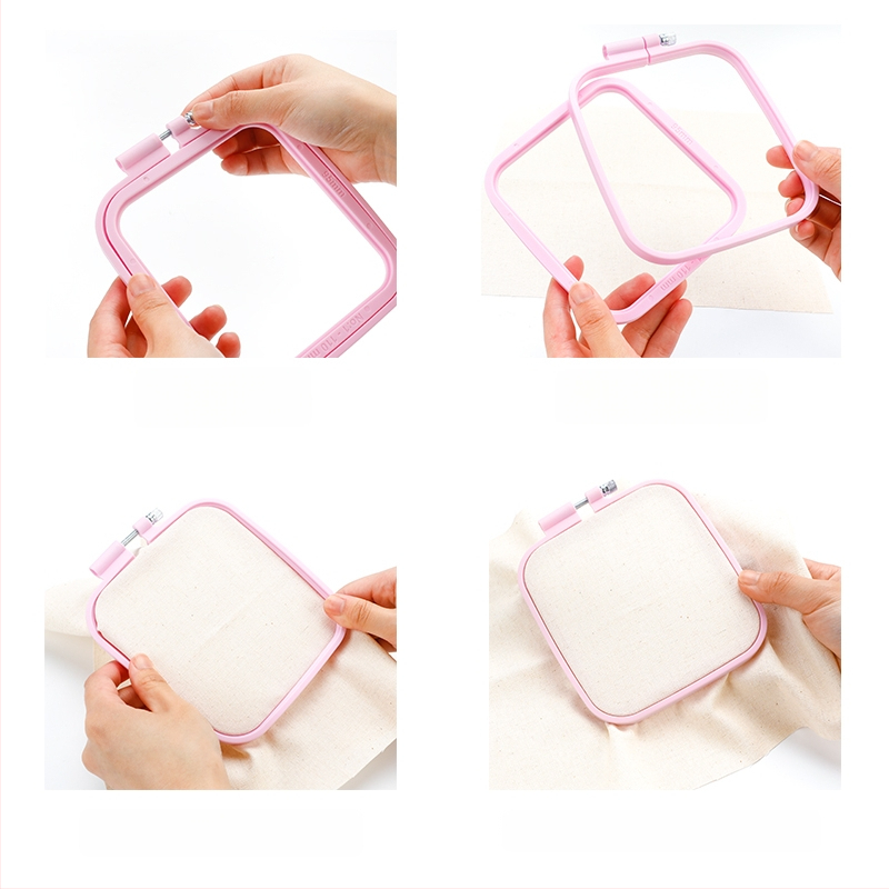 Kvadratinis siuvimo rėmas — kryžminio siuvimo rinkinys, ABS medžiaga, kilmė Zhejiang