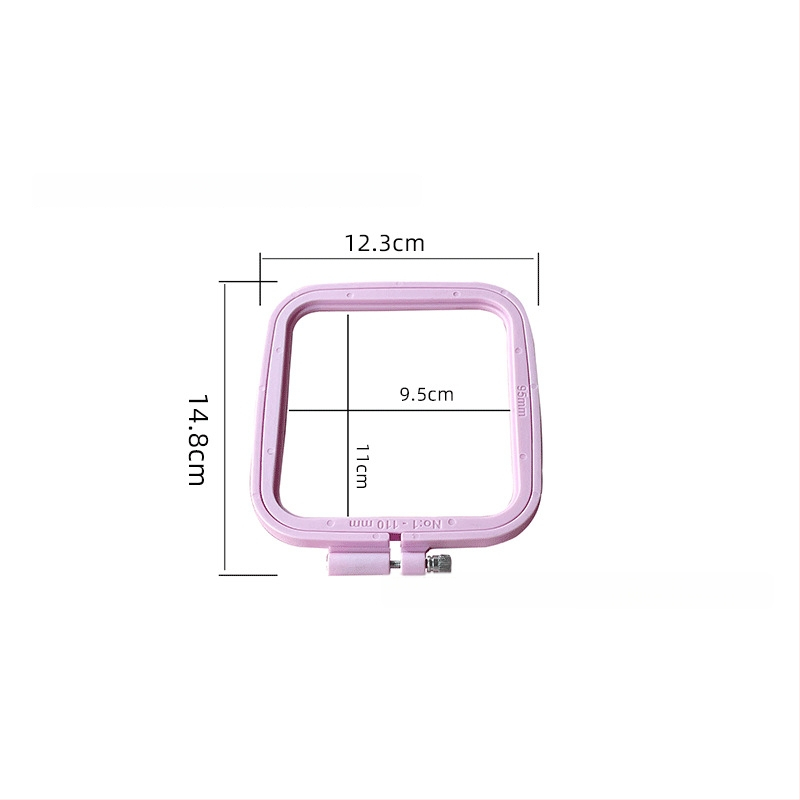 Kvadratinis siuvimo rėmas — kryžminio siuvimo rinkinys, ABS medžiaga, kilmė Zhejiang