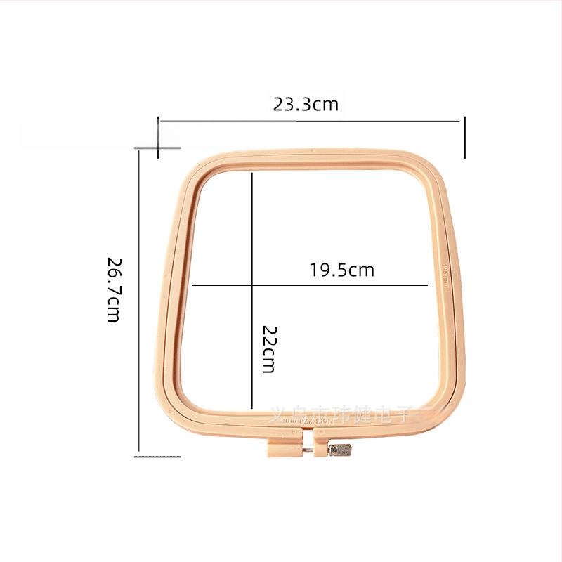 Kvadratinis siuvimo rėmas — kryžminio siuvimo rinkinys, ABS medžiaga, kilmė Zhejiang