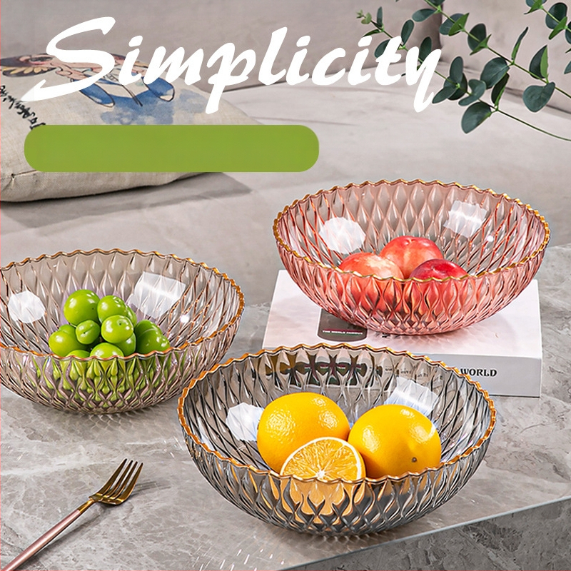 Стъклена чиния за плодове, Top beauty, модерен минимализъм, първокласно качество