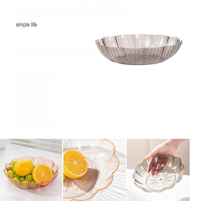 Стъклена чиния за плодове, Top beauty, модерен минимализъм, първокласно качество
