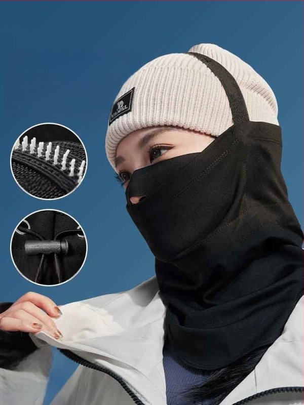 LAKETON Ски маска за лице – флисово подплатена, бързосъхнеща