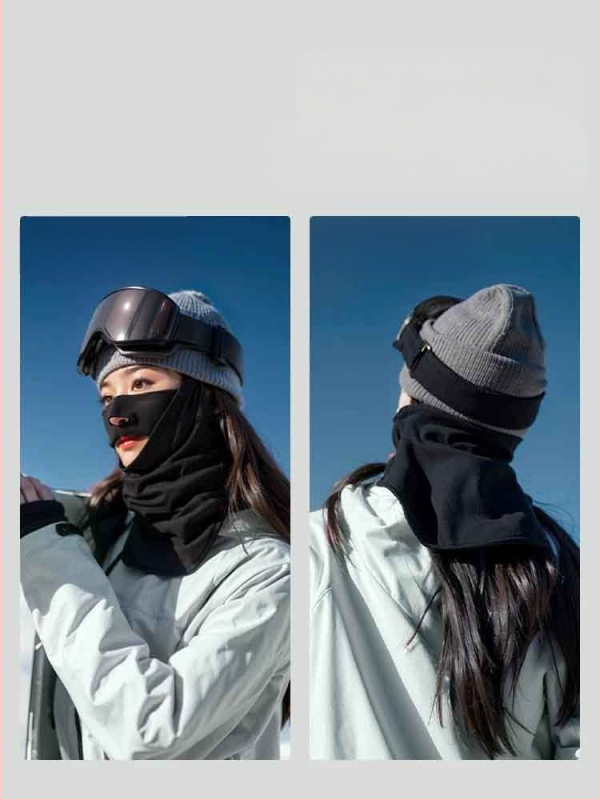 LAKETON Ски маска за лице – флисово подплатена, бързосъхнеща