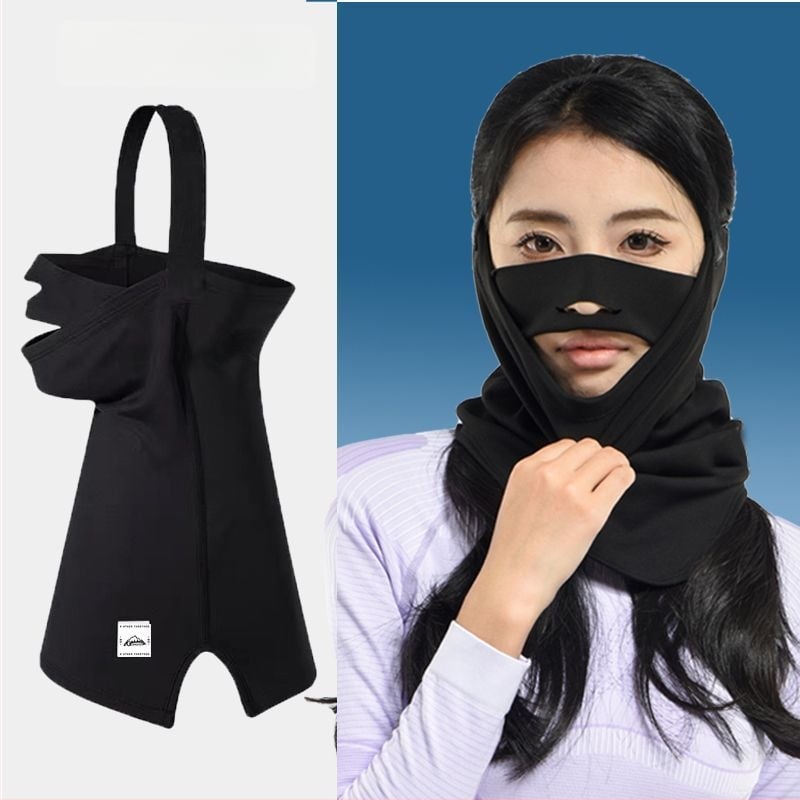 LAKETON Ски маска за лице – флисово подплатена, бързосъхнеща