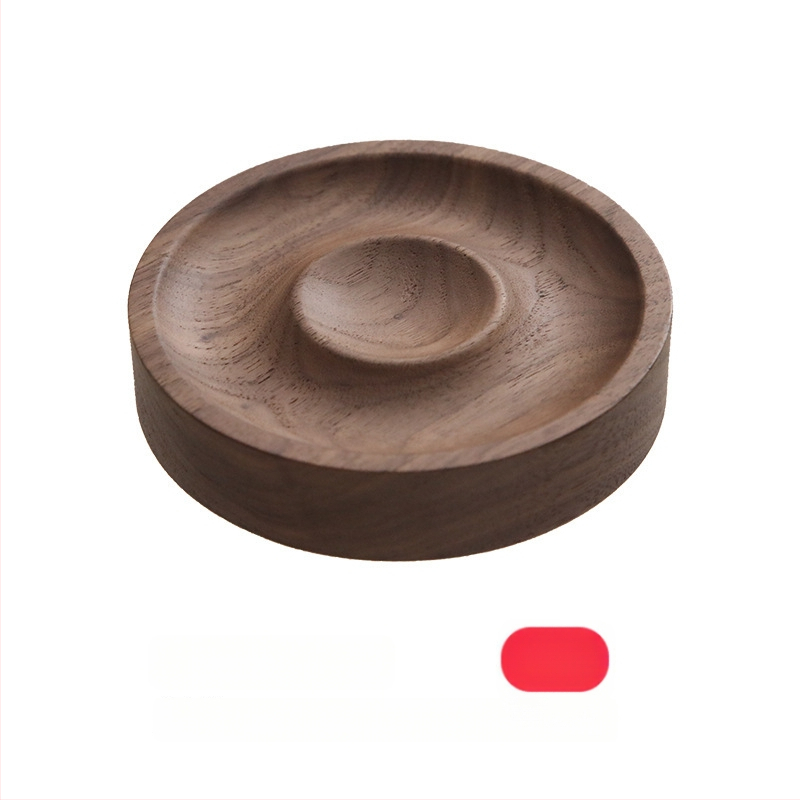 Karkötő kiállító állvány – masszívfa konstrukció, kétszintű, művészi stílus