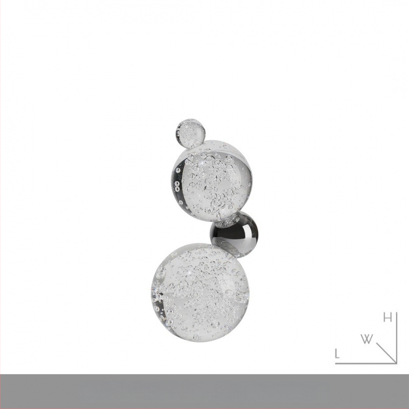 Animacinė dekoratyvinė figūrėlė televizoriaus spintoje, gyvenamajame kambaryje — K9 kristalinis stiklas, šiuolaikinis stilius, be pritaikymo, prekinis ženklas by the south