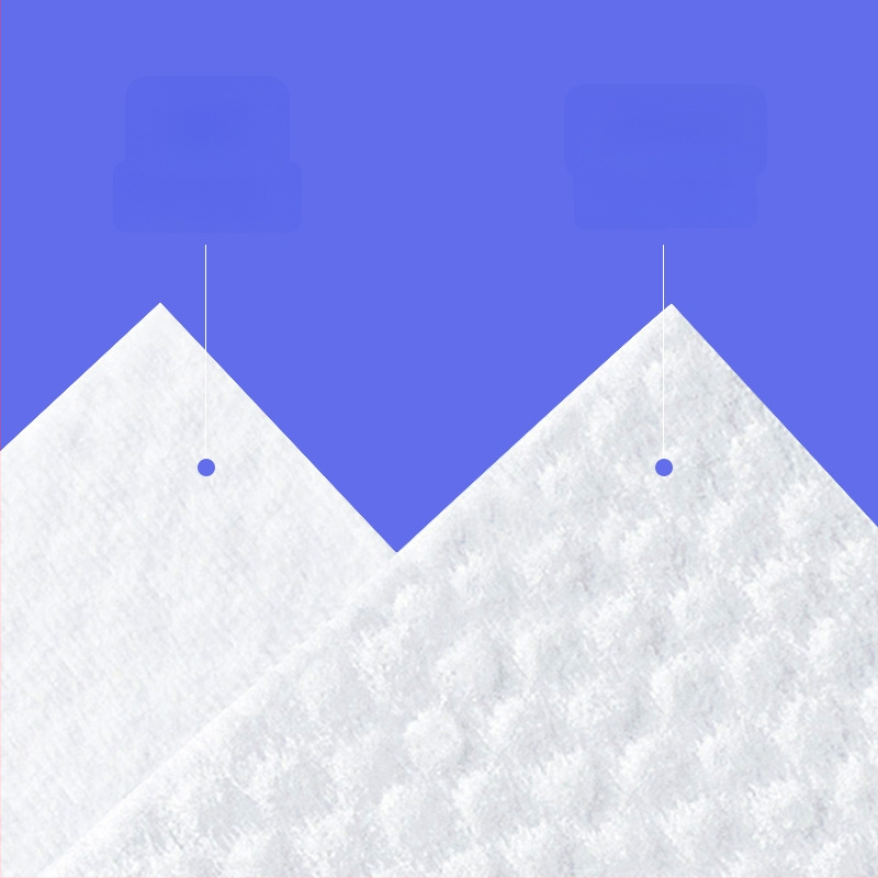 Prosop de față, de unică folosință, pentru saloane de înfrumusețare, din fibre vegetale, țesătură plată