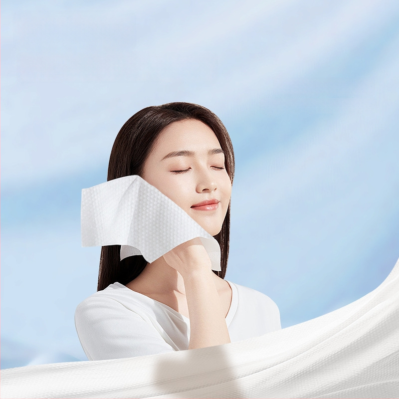 Prosop de curățare a feței, agățat, montat pe perete, pachet de uz casnic, fibră vegetală, imprimare