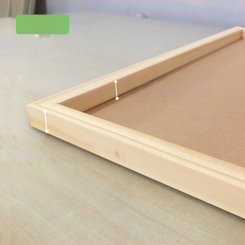 Priežu koka fotogrāfiju rāmis, taisnstūra forma, Mingbojia zīmols, fotorāmis sērija, karikatūras dizains