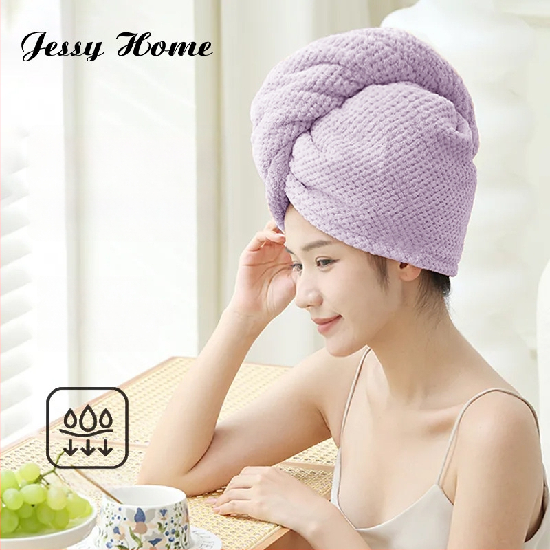 Суха шапка за коса, турбан стил, корална флис, прежда 150D, тегло 80–99 г, права оплетка