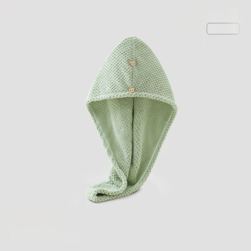 Суха шапка за коса, турбан стил, корална флис, прежда 150D, тегло 80–99 г, права оплетка