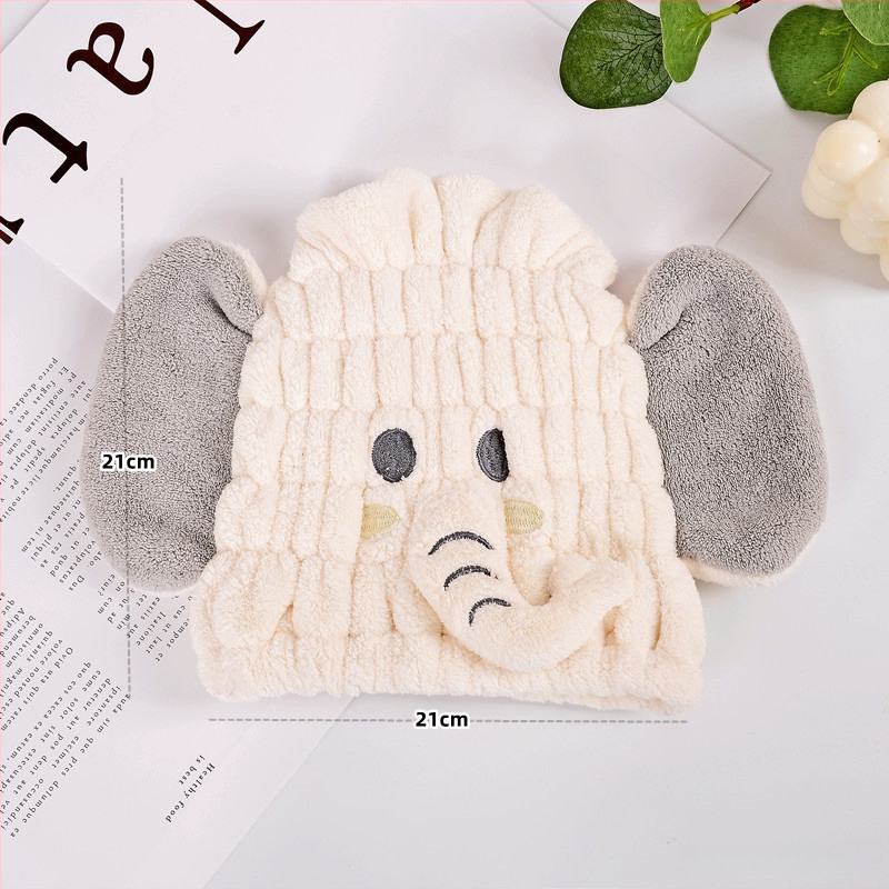 Παιδικό σκουφάκι στεγνώματος μαλλιών (κοραλλι φλις; 150D νήμα; 50–79 g; προσαρμοσμένη επεξεργασία)