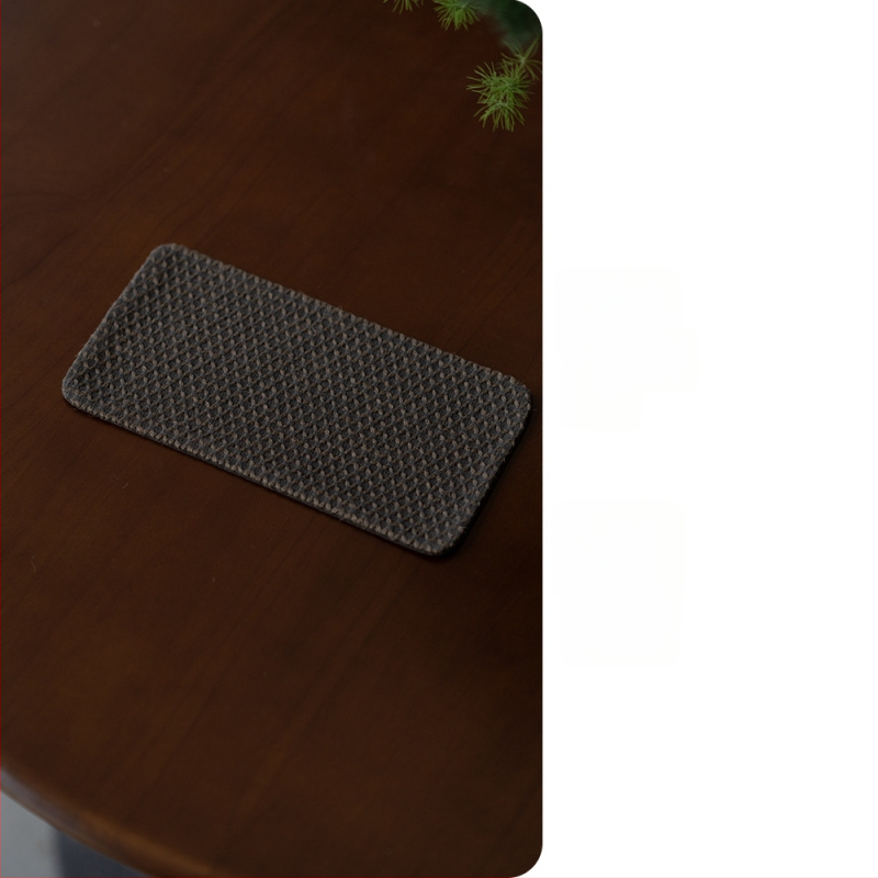 Σετ αξεσουάρ τελετής τσαγιού — ύφασμα από βαμβακι-λινό με φυτική βαφή, εκτύπωση λογότυπου, ρετρό στυλ, Νέο κινεζικό στυλ