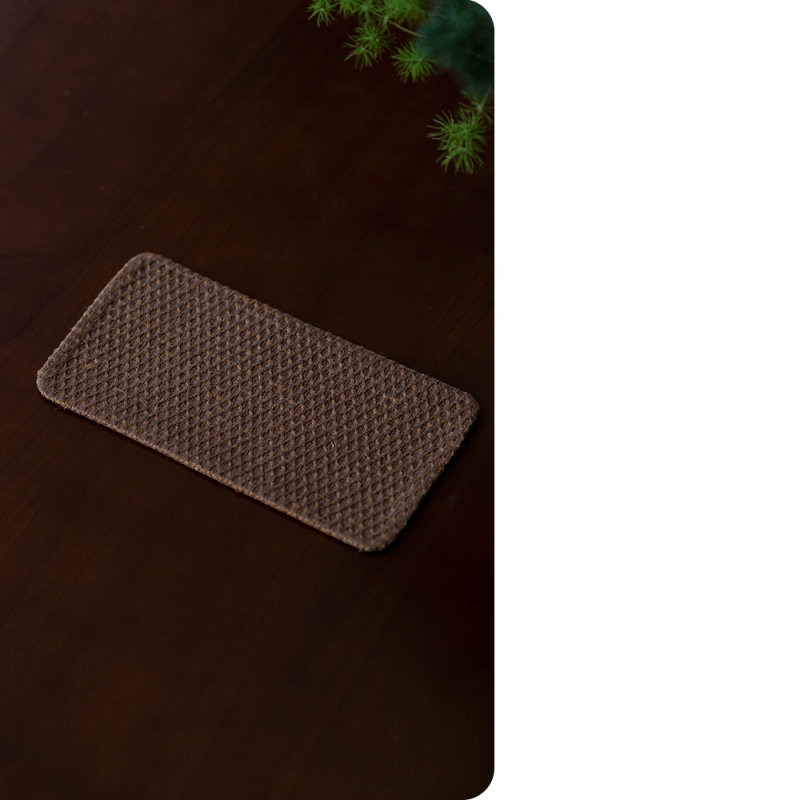 Σετ αξεσουάρ τελετής τσαγιού — ύφασμα από βαμβακι-λινό με φυτική βαφή, εκτύπωση λογότυπου, ρετρό στυλ, Νέο κινεζικό στυλ