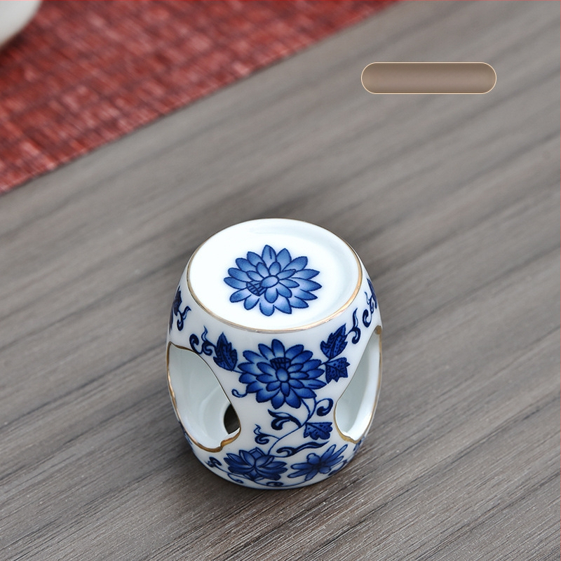 Κεραμικά αξεσουάρ για τελετή τσαγιού – στηριγμα καπακιού τσαγιέρας και σουβέρ φλυτζανιού, καταγωγή Κουαντζού, Καλοκαίρι 2021, Νέος κινέζικος στυλ, βάρος 0.1