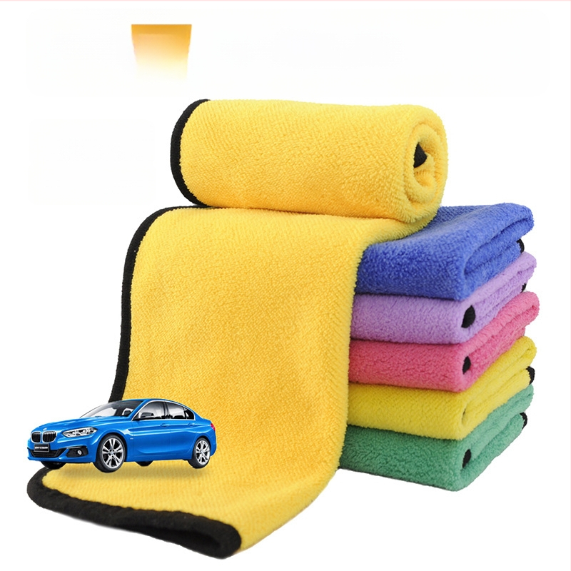 Debeli dvostrani ručnik za pranje automobila, od coral fleece, višestruko upijajuća krpa