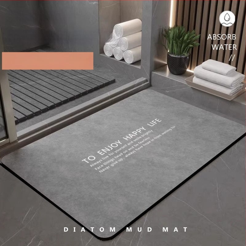 Kupaonska prostirka s diatomskom strukturom – upija podni mat