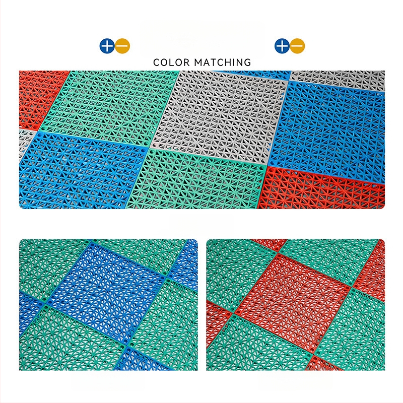 PVC grīdas paklājs ar caurumiem dizainu – pretslīdējošs, ūdensizturīgs, izturīgs pret nolietojumu, piemērots dušai, virtuvei, vannas istabai, tualeitei un baseiniem